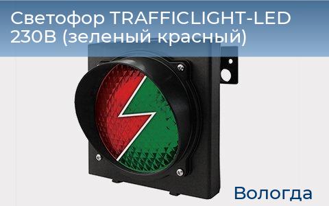 Светофор TRAFFICLIGHT-LED 230В (зеленый+красный), vologda.doorhan.ru