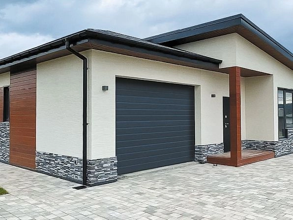 Секционные ворота 2500х2200 мм антрацитовые DoorHan RSD02, vologda.doorhan.ru