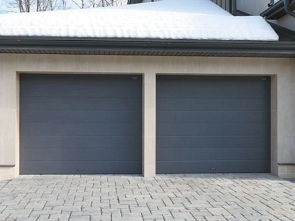 Секционные ворота 2500х2200 мм антрацитовые DoorHan RSD02, vologda.doorhan.ru