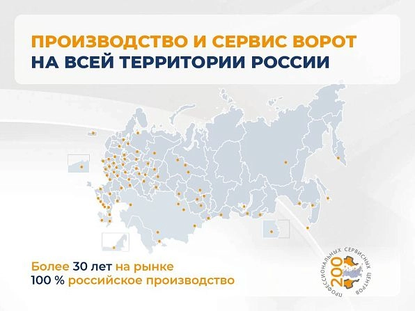 Секционные ворота 2500х2200 мм белые DoorHan RSD02, vologda.doorhan.ru